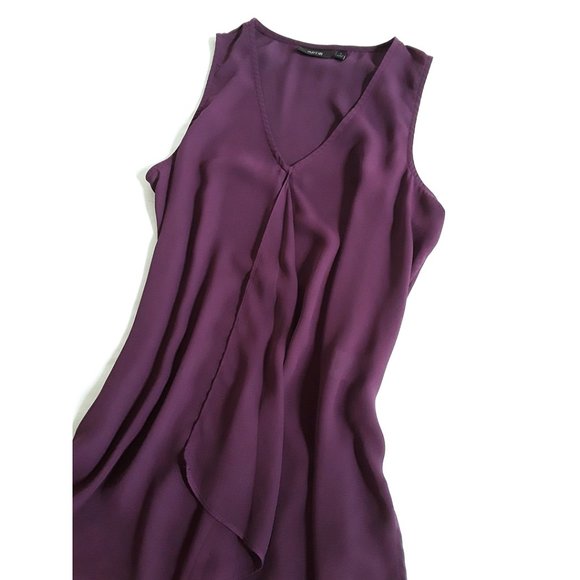 Asymmetrical, long flowy tank top - Picture 2 of 4